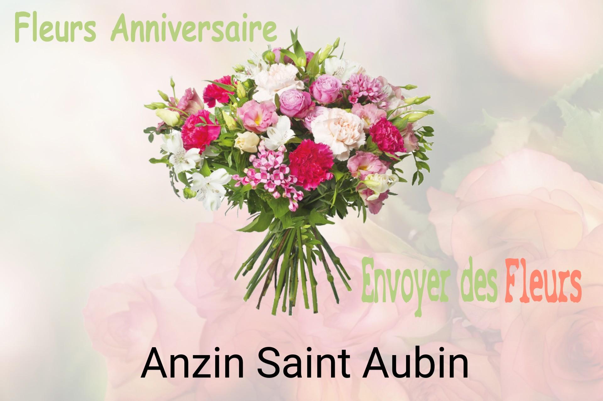 Bouquet de fleurs d’anniversaire livré à Anzin-Saint-Aubin